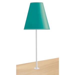 Lampe à fixer COSYLITE abat-jour PVC structure époxy - D25xH68 cm