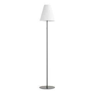 Lampadaire COSYLITE abat-jour PVC structure époxy - D34xH180 cm - Blanc