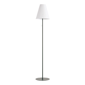 Lampadaire COSYLITE abat-jour PVC structure époxy - D34xH180 cm - Blanc