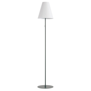 Lampadaire COSYLITE abat-jour PVC structure époxy - D34xH180 cm - Blanc
