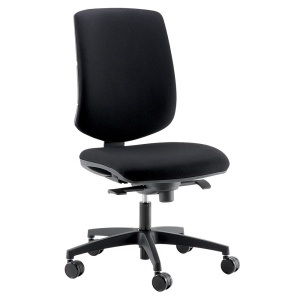 Siège UNIT SOFT dossier et assise tissu TEDDY - H44,2 à 57,6 cm