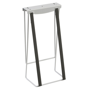 Support UC à fixer époxy sangle élastique noir - L27xP15xH50 cm