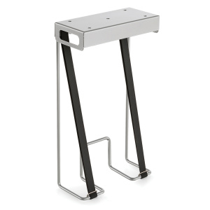 Support UC à fixer époxy sangle élastique noir - L25xP10,6xH45,2 cm