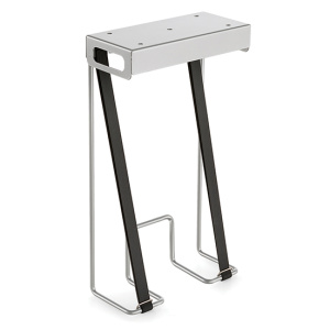 Support UC à fixer époxy sangle élastique noir - L25xP10,6xH45,2 cm
