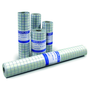 Rouleau prise repositionnable souple PVC ép.90 microns - 25m - L28 cm