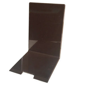 Serre-livres polycristal - L10xP12xH15,5 cm - Brun