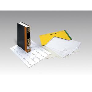 Lot de 1200 étiquettes adhésives 25 feuilles A4 - L2,2xH1,27 cm - Blanc