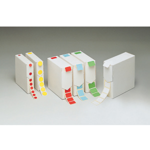 Lot de 1000 gommettes auto-adhésives - D9 mm - Blanc