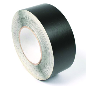 Rouleau adhésif semi-repositionnable PVC ép.70 microns - 25m - L2 cm - Noir