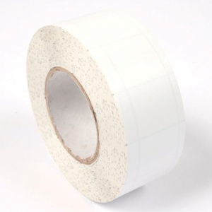 Rouleau adhésif semi-repositionnable PVC ép.70 microns - 25m - L2 cm - Blanc