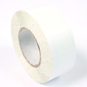 Rouleau adhésif semi-repositionnable PVC ép.70 microns - 25m - L2 cm - Blanc