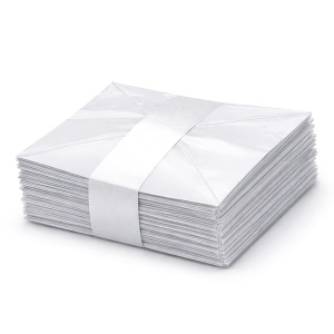 Rouleau de 1000 coins adhésifs porte-fiches PVC ép.100 microns - 8x8 cm - Transparent