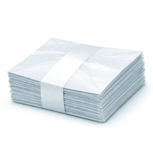 Paquet de 500 coins adhésifs porte-fiches PVC ép.100 microns - 8x8 cm - Transparent