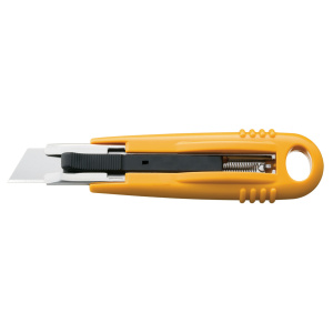 Cutter ambidextre ABS et acier - L17,5 mm