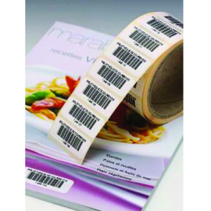 Rouleau de 1000 étiquettes pour code-barres - 5 m - L1,5 cm