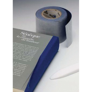 Rouleau toile de coton ép.240 microns - 10m - L3 cm - Gris