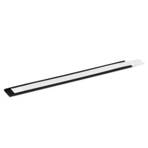 Lot de 50 porte-étiquettes magnétique - L20xH2 cm - Anthracite