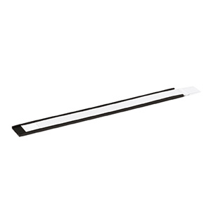 Lot de 50 porte-étiquettes magnétique - L20xH2 cm - Anthracite