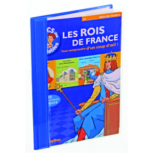 Protège-revues enfant rigide PVC - L23xH27 cm - Gris