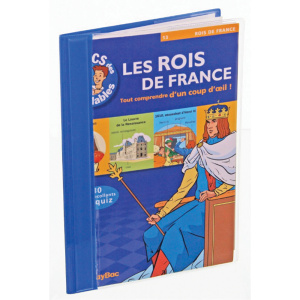 Protège-revues enfant rigide PVC - L23xH27 cm - Gris