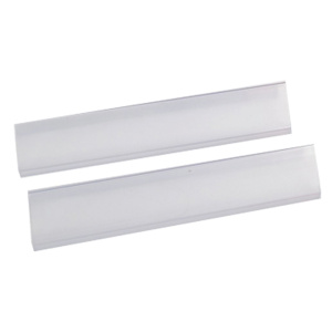 Porte-étiquette horizontale pour guide de section/serre-livres