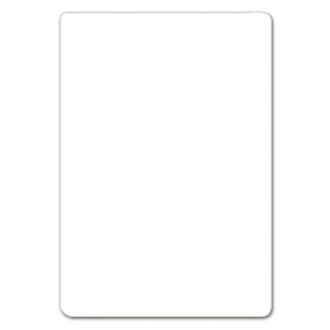 Lot de 10 intercalaires BD sans onglet plexiglas ép.3 mm - L25xH35,5 cm - Transparent