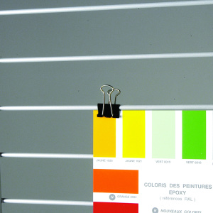 Lot de 12 pinces à clip pour grille d'exposition