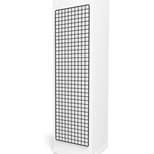 Panneau treillis maille 50x50 mm ?poxy - L51xH181 cm - Noir