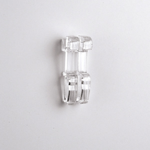 PINCE TRANSPARENTE POUR SUPPORT TREILLIS