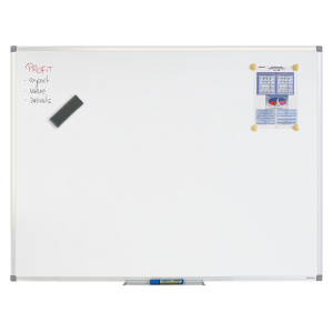 Tableau laqué et magnétique coloris blanc -l.120 x h.90 cm