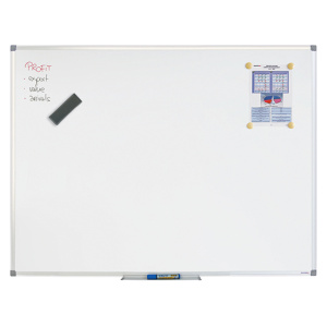 Tableau laqué et magnétique coloris blanc -l.120 x h.90 cm