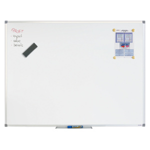 Tableau laqué et magnétique coloris blanc -l.120 x h.90 cm