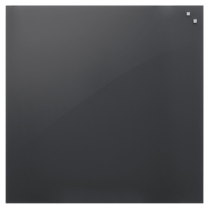 Tableau en verre - 100x100 cm - Gris