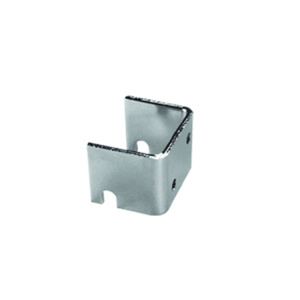 Lot de 2 attaches murales époxy pour panneau treillis multiusage - Gris