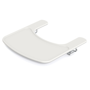 Tablette repas pour fauteuils m?dicaux sauf KOSI WT1400 plateau m?lamin? PVC - 74x74 cm