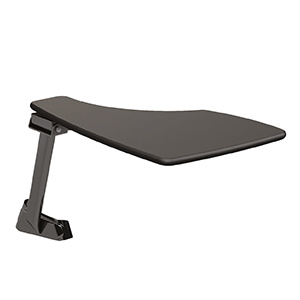 Tablette écritoire rabattable droitier CDF stratifié pour chaise pliante PLICHAISE - Ardoise