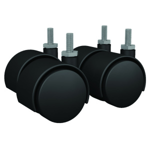 Jeu de 4 roulettes pour table PLUG-IN