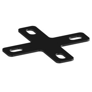 Pièce de liaison époxy pour 4 claustras