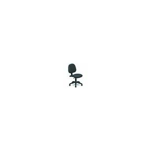 Siège STAR assise et dossier tissu - L57xP57xH90-103 cm - Noir C11