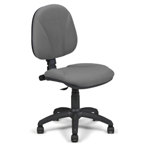 Siège STAR assise et dossier tissu - L57xP57xH90-103 cm