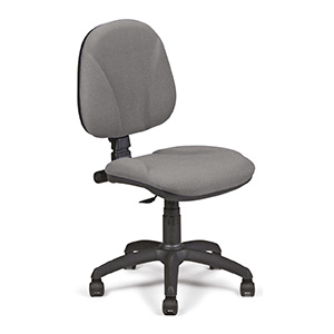 Siège STAR assise et dossier tissu - L57xP57xH90-103 cm