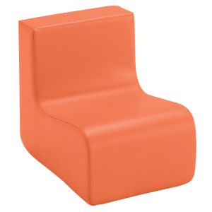 Chauffeuse LUTINS tissu enduit Comète - L30xP40xH36 cm - Baby HA 17 cm