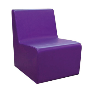 Chauffeuse tissu PVC - T3 - Violet