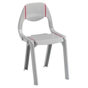 Chaise EXCEL polypropylène - T6 - Gris