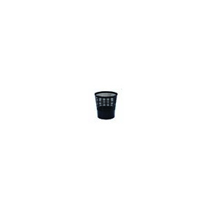 Lot de 20 corbeilles à papier polypropylène - 16L - D30xH31,7 cm - Noir