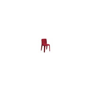 Chaise DENVER polypropylène - T6 - Bordeaux