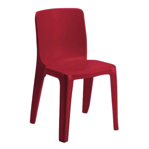Chaise DENVER polypropylène - T6 - Bordeaux