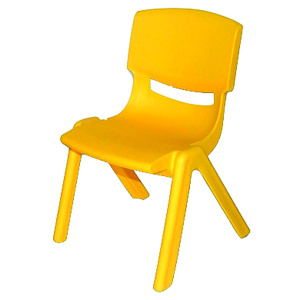 Chaise LULU polypropylène - T3 - Jaune