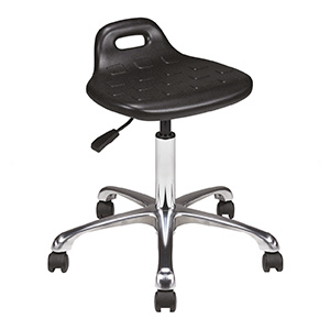 Siège FIPU mobile assise et dossier polyuréthane - H48,5 à 68,5 cm