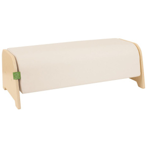 Banc NATURE toile enduite piètement bois - L70xP39xH25 cm